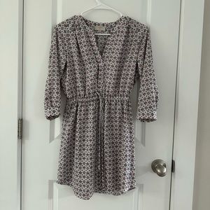 Loft Flower Dress XS Petite